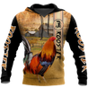 Rooster 3D All Over Printed Shirts for Men and Women AM251201-Apparel-TT-Hoodie-S-Vibe Cosy™