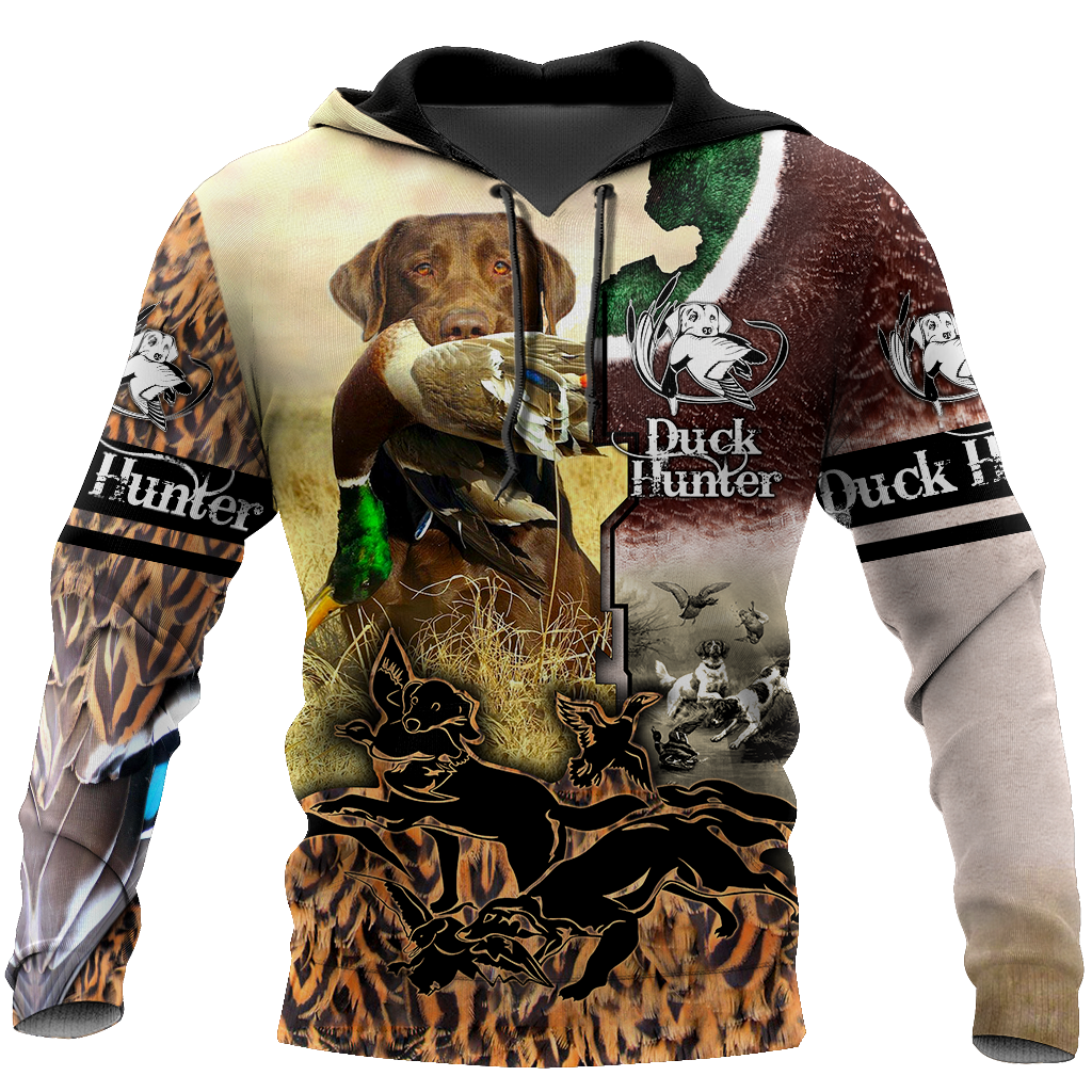 Mallard Duck Hunting 3D Printing Shirts for Men and Women AM020104-Apparel-TT-Hoodie-S-Vibe Cosy™