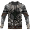 Irish Armor Knight Warrior Chainmail 3D All Over Printed Shirts For Men and Women AM050302-Apparel-TT-Hoodie-S-Vibe Cosy™