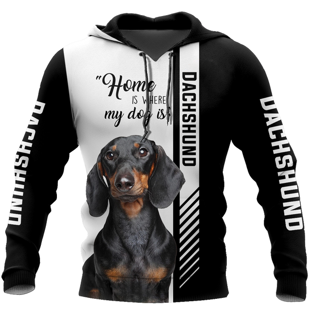 Dachshund 3D All Over Printed Shirts for Men and Women AM090102-Apparel-TT-Hoodie-S-Vibe Cosy™