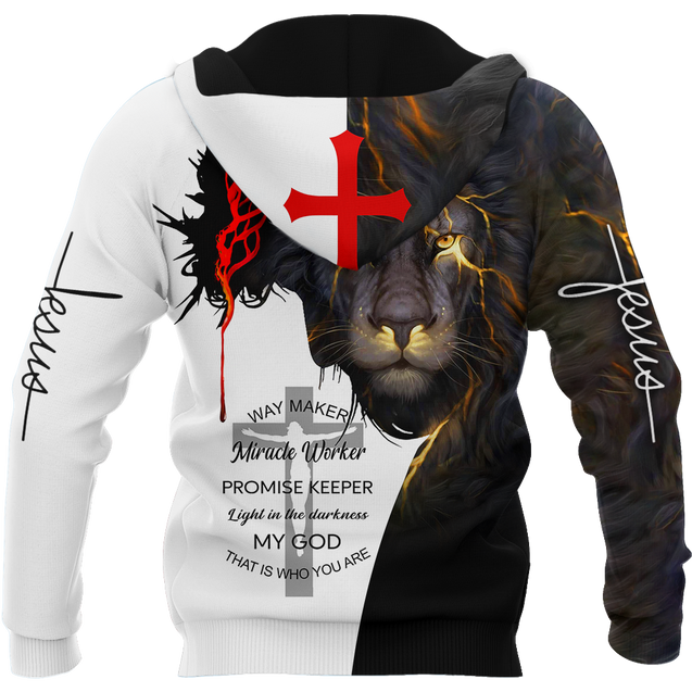 Easter Jesus - Way Maker-Apparel-HP Arts-Hoodie-S-Vibe Cosy™