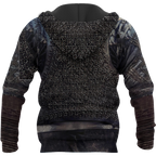 3D All Over Printed Vikings Armor Tops-Apparel-HP Arts-Hoodie-S-Vibe Cosy™