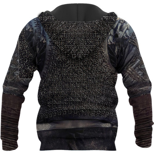 3D All Over Printed Vikings Armor Tops-Apparel-HP Arts-Hoodie-S-Vibe Cosy™