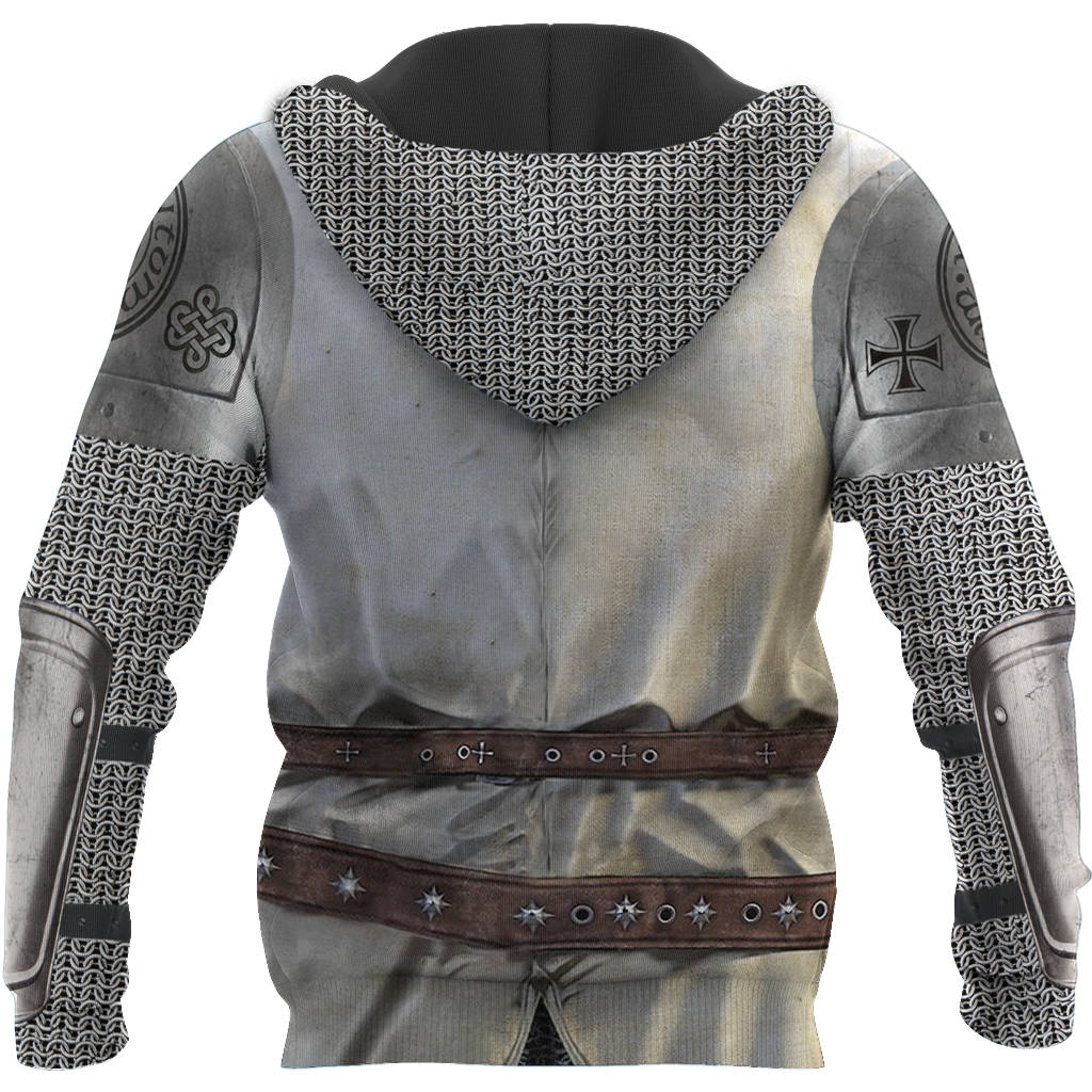 3D All Over Printed Knight Templar Version 3.0-Apparel-HP Arts-Hoodie-S-Vibe Cosy™