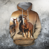 3D All Over Print Horses Running Together-Apparel-Phaethon-Hoodie-S-Vibe Cosy™