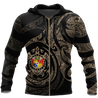 Tonga in My Heart Polynesian Tattoo Style 3D Printed Shirts AM190205-Apparel-TT-Zipped Hoodie-S-Vibe Cosy™