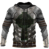 Irish Armor Warrior Chainmail 3D All Over Printed Shirts For Men and Women AM250204-Apparel-TT-Zipped Hoodie-S-Vibe Cosy™