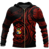 Tonga in My Heart Polynesian Tattoo Style 3D Printed Shirts AM190201-Apparel-TT-Zipped Hoodie-S-Vibe Cosy™