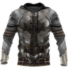 Irish Armor Warrior Chainmail 3D All Over Printed Shirts For Men and Women AM250203-Apparel-TT-Zipped Hoodie-S-Vibe Cosy™