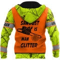 3D Chainsaw Logger Quotes Custom Name Unisex Shirts AM112047