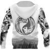 Wolf and tiger 3d hoodie shirt for men and women AM102034