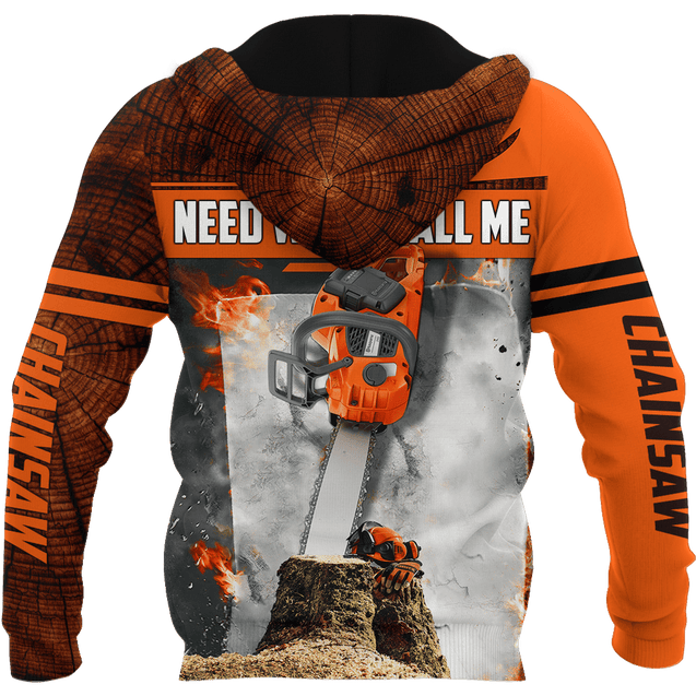 3D Chainsaw Skull Custom Name Unisex Shirts AM102067