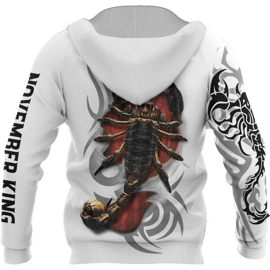 November King Tribal Tattoo 3D All Over Printed Shirts For Men and Women
