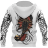 Scorpio Tribal Tattoo 3D All Over Printed Shirt for Men and Women