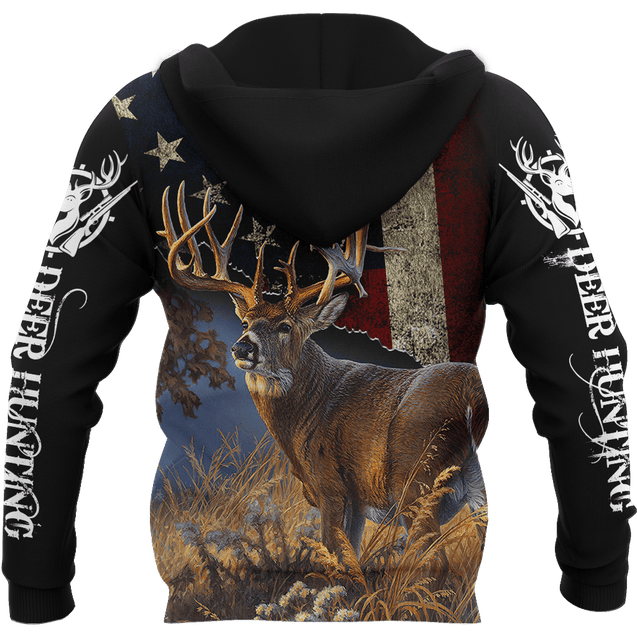 All Over Printed Deer Hunting Hoodie MEI09212001