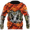 Hunting Deer Oreange Camo Unisex Shirts