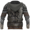 Lithuania Armor Knight Warrior Chainmail 3D All Over Printed Shirts For Men and Women AM120301-Apparel-TT-Hoodie-S-Vibe Cosy™