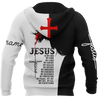 Premium Christian Jesus Catholic Customize Name 3D Printed Unisex Shirts