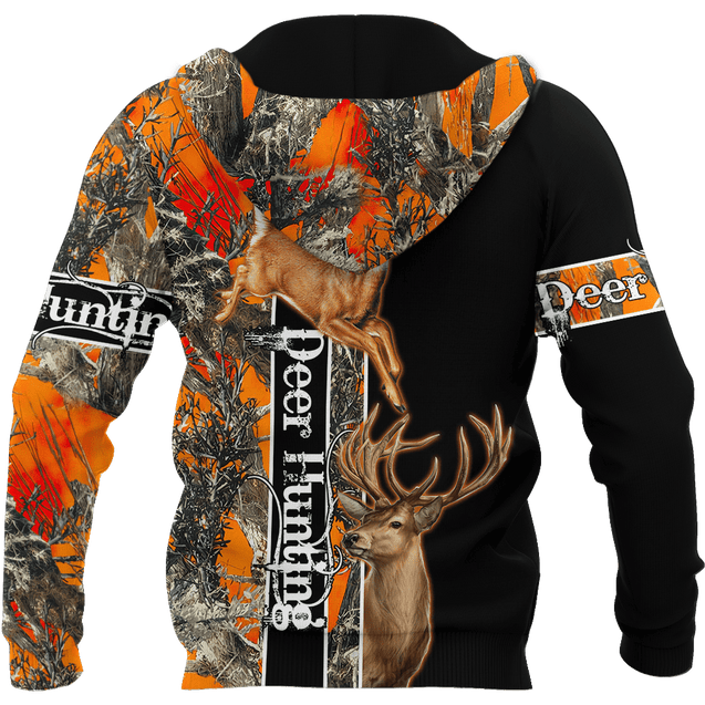 Deer Hunting Hoodie 3D All Over Printed Shirts For Men LAM