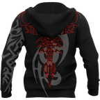 Scorpio Tattoo 3D All Over Printed Shirt for Men and Women