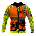 3D Chainsaw Logger Quotes Custom Name Unisex Shirts AM112047