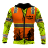 3D Chainsaw Logger Custom Name Unisex Shirts AM112032