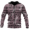 Musical Notes 3D All Over Printes-Apparel-HP Arts-Zipped Hoodie-S-Vibe Cosy™