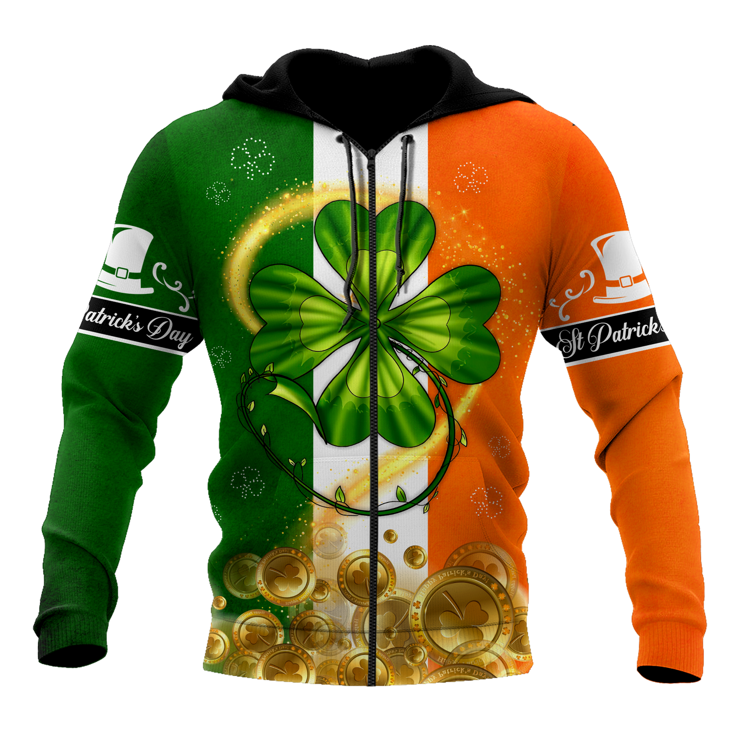 Irish St.Patrick day 3d hoodie shirt for men and women AM112036