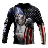 Pit Bull There Is Only One Dangerous Breed Humans Hoodie AM092052