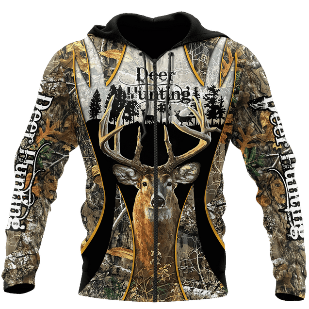 Deer Hunting 3D All Over Printed Shirts For Men LAM