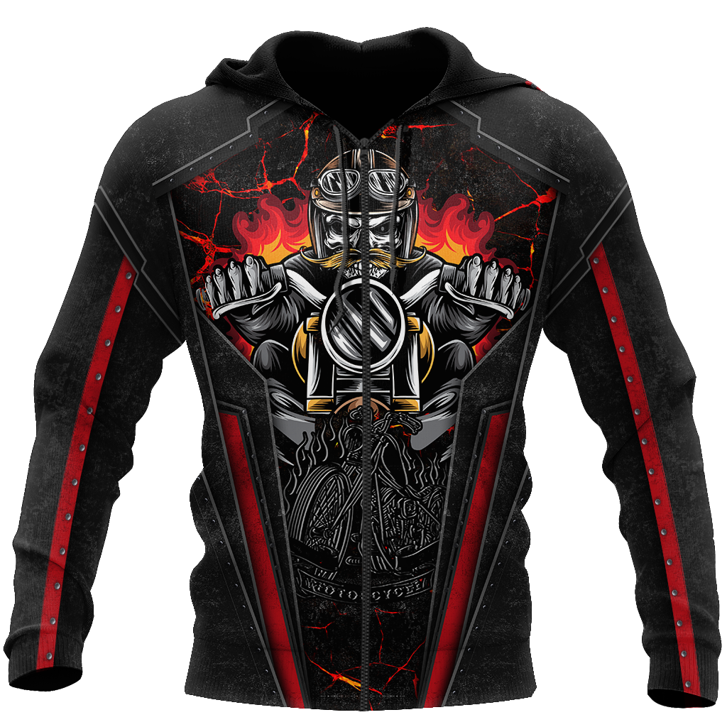 Awesome Motorbike Hoodie 3D All Over Printed Shirts For Men AM072058-LAM-Apparel-LAM-Zipped Hoodie-S-Vibe Cosy™