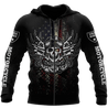 Awesome Skull Motorbike Combo Hoodie AM072060-LAM-Apparel-LAM-Zipped Hoodie-S-Vibe Cosy™