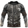 Lithuania Armor Knight Warrior Chainmail 3D All Over Printed Shirts For Men and Women AM120302-Apparel-TT-Zipped Hoodie-S-Vibe Cosy™