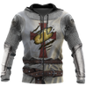 Knight Templar 3D All Over Printed Shirts For Men and Women-Apparel-HP Arts-ZIPPED HOODIE-S-Vibe Cosy™