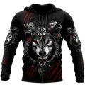 Wolf 3D All Over Printed Hoodie For Men and Women AM082071