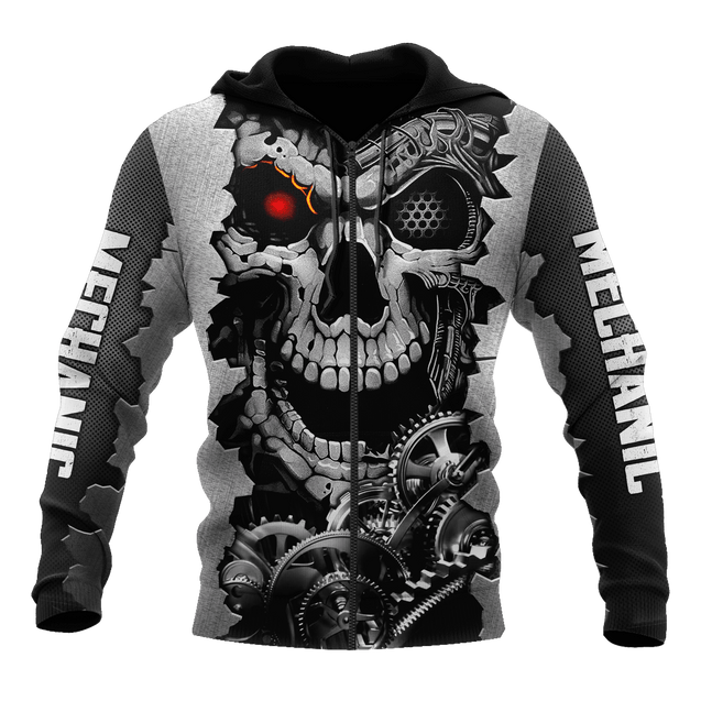 Mechanic 3D All Over Printed Hoodie For Men and Women TN16092001