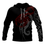 Scorpio Tattoo 3D All Over Printed Shirt for Men and Women