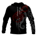 Scorpio Tattoo 3D All Over Printed Shirt for Men and Women