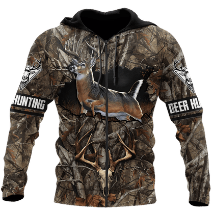 Awesome Deer Hunting 3D All Over Printed Shirts For Men LAM