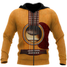 Wooden Guitar 3D All Over Printes-Apparel-HP Arts-Zipped Hoodie-S-Vibe Cosy™