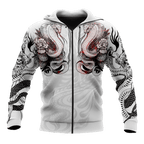 King Cobra Tattoo 3D All Over Printed Shirt for Men and Women