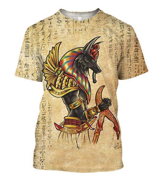 Ancient Egypt God all over printed Shirts for men and women HC15801-Apparel-Huyencass-T-Shirt-S-Vibe Cosy™