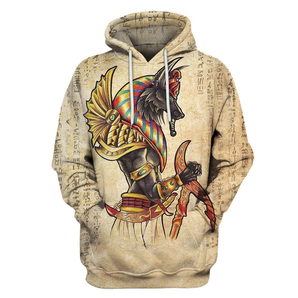 Ancient Egypt God all over printed Shirts for men and women HC15801-Apparel-Huyencass-Hoodies-S-Vibe Cosy™