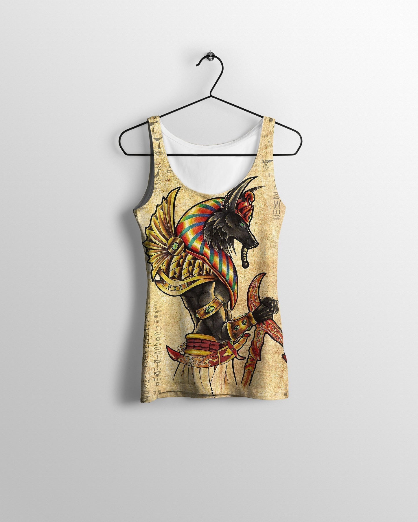 Ancient Egypt God all over printed Shirts for men and women HC15801-Apparel-Huyencass-Tank top-S-Vibe Cosy™
