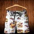 3D All Over Printed Dinosaurs Shirts And Shorts SHUL100909-3D All Over Printed Clothes-HP Arts-Shorts-XS-Vibe Cosy™