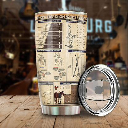 Horse Knowledge Stainless Steel Tumbler TA031615-TA-Vibe Cosy™
