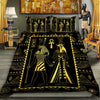 Ancient Egyptian Gods Black Bedding set