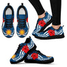 Hibiscus And Sun Sneakers - AH-SNEAKERS-Alohawaii-Women's Sneakers-US5 (EU35)-Black-Vibe Cosy™