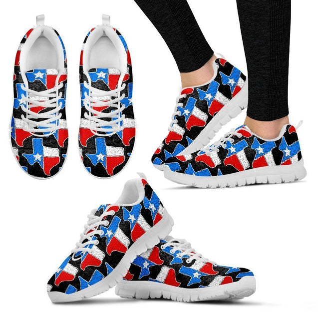 TEXAS IS MY HOME Women's Sneakers-6teenth World™-Women's Sneakers-US5 (EU35)-Vibe Cosy™