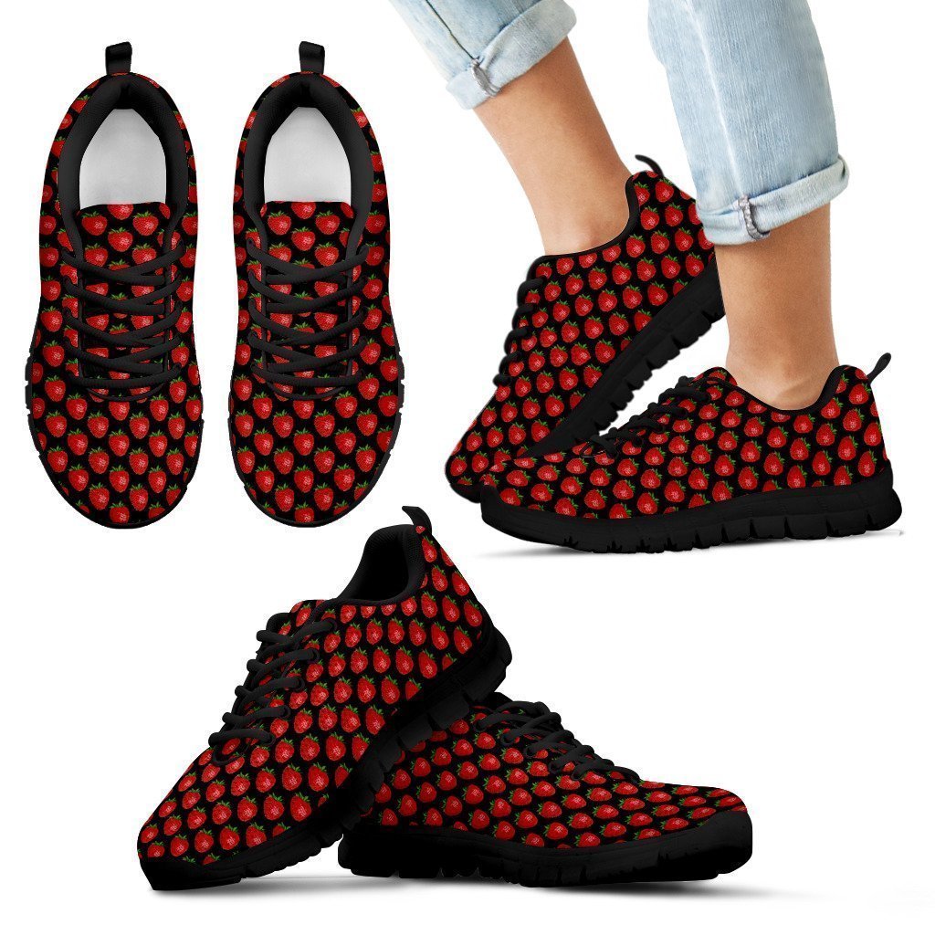 Strawberries Kid's Sneakers-6teenth World™-Kid's Sneakers-11 CHILD (EU28)-Vibe Cosy™